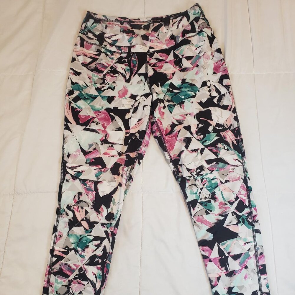 Zelos Women's Leggings Size Curvy 1X XL Activewear Pants